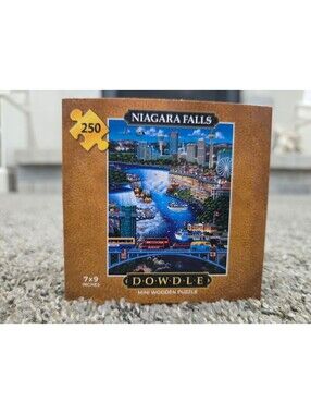 Dowdle Mini Wooden Puzzle Niagara Falls 250 Pieces